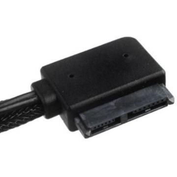 Silverstone Tek Sleeved Slim-SATA To SATA Adapter Cable (CP10)