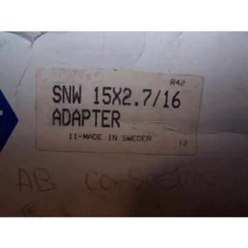 NEW SKF SNW 15X2-7/16 ADAPTER SLEEVE