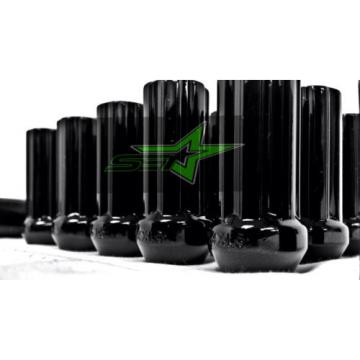 32 BLACK SPLINE LUGNUTS 9/16 | 1994-2010 DODGE RAM 2500 3500 AFTERMARKET WHEELS