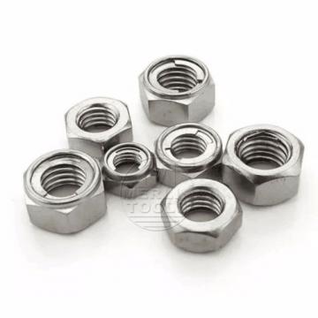 Select Size M3 - M20 304 Stainless Steel Lock Nuts Hex Self-lock Nuts