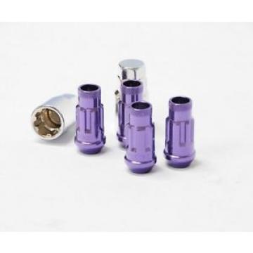 MONSTER LUG NUT LOCK 4PC SET M14X1.50 1008 STEEL PURPLE