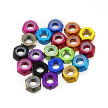 M2 M3 M4 M5 Nylon Insert Self-Lock Nuts (Nyloc) Hex Lock Nut Aluminum Nuts