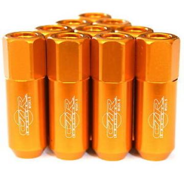 20PC CZRracing GOLD EXTENDED SLIM TUNER LUG NUTS LUGS WHEELS/RIMS (FITS:HONDA)