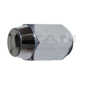 20 Piece Acorn Style Chrome Lug Nuts 12x1.25 Thread Pitch