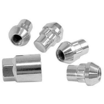 LOCKING LUG NUTS WHEEL LOCKS CHROME 9/16 BULGE ACORN LOCK LUGS 9/16-18