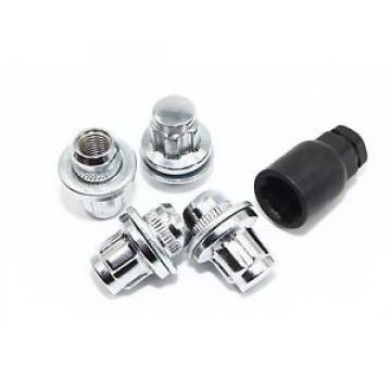 4 Chrome Factory OE Style Wheel Lug Nut Locks 12x1.5 Toyota Prius Camry Corolla