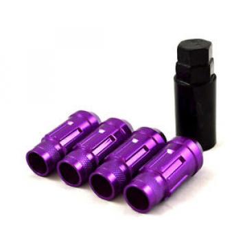 NNR PERFORMANCE LUG NUT LOCK SET PURPLE WITH KEY 12X1.25