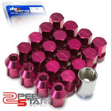 X20 RACE RIM/WHEEL RED LOCK/LOCKING LUG NUTS M12X1.5