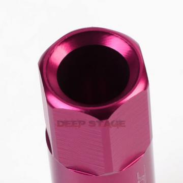 FOR CORVETTE MALIBU IMPALA 20 PCS M12 X 1.5 60MM LUG NUT+ADAPTER KEY PINK