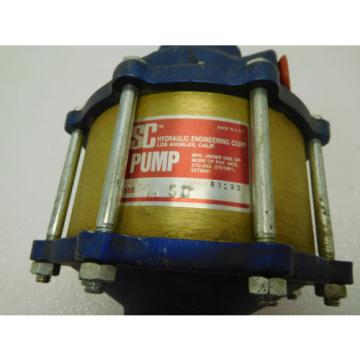 SC Hydraulic Engineering 105001.5 Pneumaic Operated Hydraulic  Pump