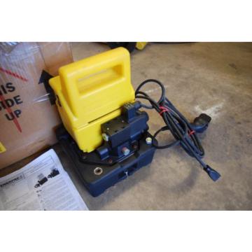 ENERPAC PUD1100B HYDRAULIC T481110 PARKER CRIMPER 10000 PSI DUMP VA Pump