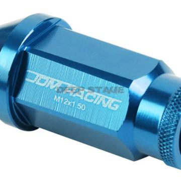 FOR CORVETTE MALIBU IMPALA 20 PCS M12 X 1.5 50MM LUG NUT+ADAPTER KEY CYAN