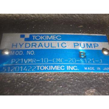 Tokimec HYDRAULIC _P21VMR10CMC20S121J_P21VMR10CMC20S121J Pump