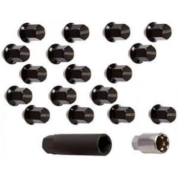 Rays W171215B 16pcs nut  4pcs Lock nut  1 adapter &amp; 1 lock nut key - BLACK