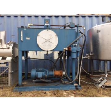 Skid Mounted 15 HP with 500 Gallon Holdin Tank Basic Technologies Hydraulic Unit Pump