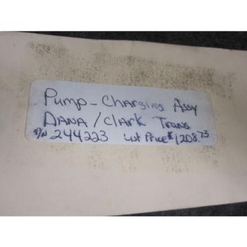 NEW DANA CLARK CHARGING ASSY # 244223 Pump