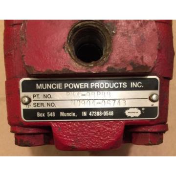 Muncie PK Series Hydraulic Gear Motor PK49BPBB 4 GPM 1000 RPM Pump