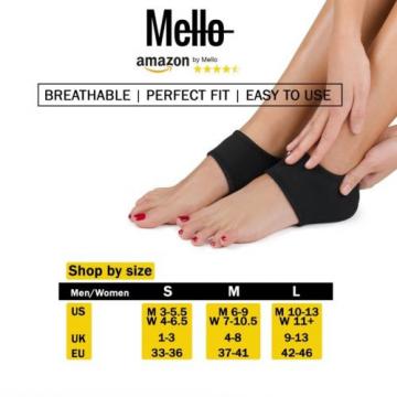 Plantar Fasciitis 2in1 Bundle Mello-Foot Arch Support Wrap &amp; Foam Roller Set L