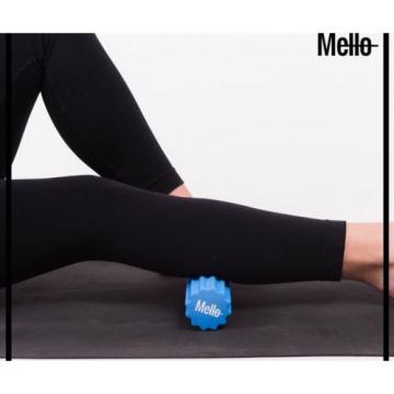 Plantar Fasciitis 2in1 Bundle By Mello-Foot Arch Support Wrap &amp; Foam Roller Set-