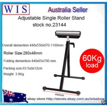 Adjustable Single Roller Stand,Sawhorse,Adjustable Work Support,60Kg Load-23144