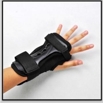 Skating Board Roller Wrist Guard Support Protector Gear Warp Glove Black L