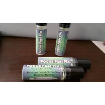 Aromatherapy FOCUS FAST FIX: Supports Mental Attention- Essential Oil Roller