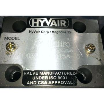 D03SD2F115A35, Hyvair, Pilot Valve  Pump