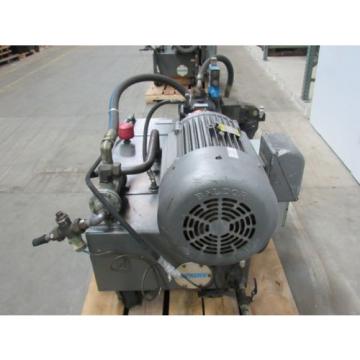 VICKERS T50PVE Hydraulic Power Unit 25HP 2000PSI 33GPM 70 Gal. Tank Pump