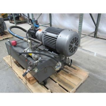 VICKERS T50PVE Hydraulic Power Unit 25HP 2000PSI 33GPM 70 Gal. Tank Pump