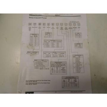 Parker H77AA1B Gear  Pump