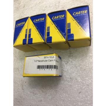 Carter Cam Followers SFH-16-A 1/2&#034; Neverlube Cam Follwer (Lot of 5)