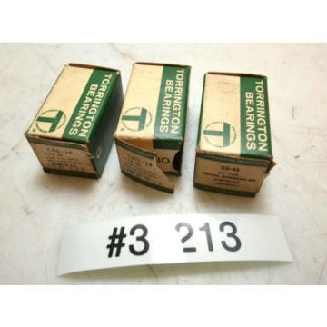 3 Torrington Bearings Cam Followers crs-14 and cr-14 (Inv.36213)