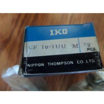 IKO Metric Cam Follower Bearing CF 10UU M CF10UUM 2PCS New