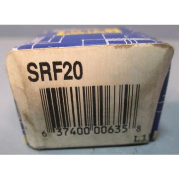 RBC Cam Follower SRF20 1.000&#034; OD x 0.5000&#034; ID, Sealed Caged Roller Follower