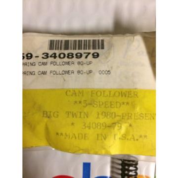 NOS OEM Harley Davidson 1980 + Big Twin 5-speed Cam Follower Spring  # 34089-79