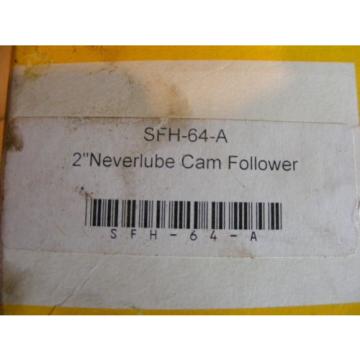 Carter SFH-64-A  2&#034; Neverlube Cam Follower NIB