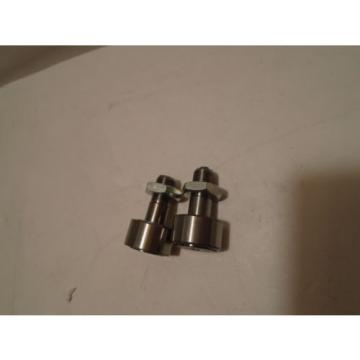 NEW LOT OF 2 INA GERMANY KR 22PPX CAM FOLLOWER BEARINGS WITH NUTS