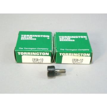 Torrington Cam Follower Bearings CRSB-10 Replaces CF-5/8-N-SB Lot Of 3 - NEW