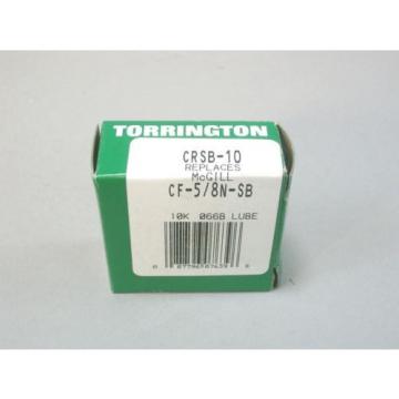 Torrington Cam Follower Bearings CRSB-10 Replaces CF-5/8-N-SB Lot Of 3 - NEW