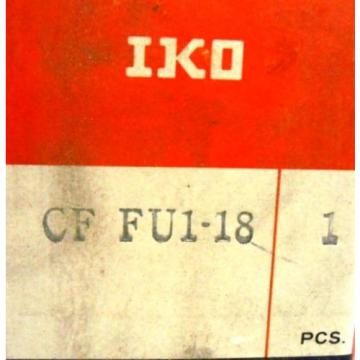 IKO BEARINGS, CAM FOLLOWER, CF FU1-18, 40MM OD, 21MM THICK