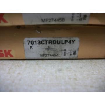 NSK 7013CTRDULP4Y Super Precision Bearing Set