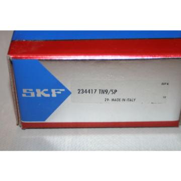 NEW SKF 234417 TN9/SP Super Precision Ball Thrust Bearing Perfect, UNOPENED