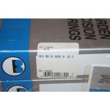 NEW Barden 116HDL Super Precision Angular Contact Bearings 116-HDL (Set of 2)