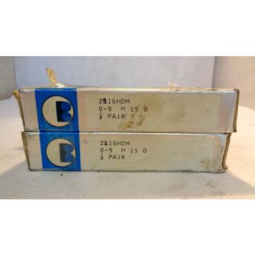 NEW IN BOX SET OF (2) BARDEN 2216HDM  SUPER PRECISION BEARING
