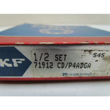 SKF 71912 CD/P4ADGA Super Precision Bearing 1/2 Set 1-Bearing