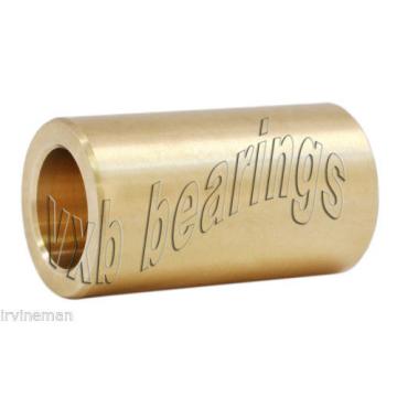 3/8&#034;x 5/8&#034;x 1 1/2&#034; Inch Bearing Bronze Cast Bushing Plain Sleeve Brass Bushing