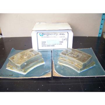 Lot of 2 Kingsbury KO R-0156 LEG 2-28&#034;  Thrust Bearing Shoe Plain New