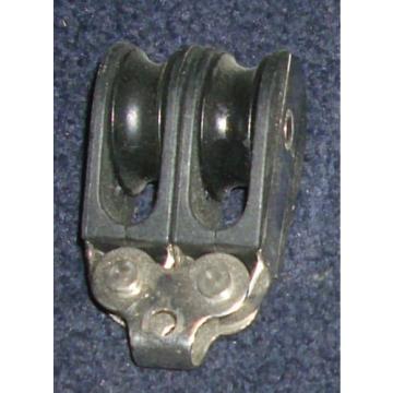 HOLT ALLEN HA4480 SMALL TWIN DOUBLE PULLEY SAILING BLOCK PLAIN BEARING 27mm