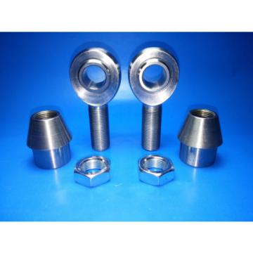 Panhard Bar Rod End kit 3/4 x 3/4 Bore Chromoly Heim Joints (Bung 1-1/4 x.120)