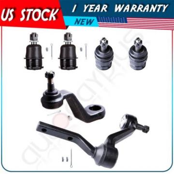 Kit 6 Pcs Suspension Part for 1991-1996 Dodge Dakota 4WD Pitman Idler Arm